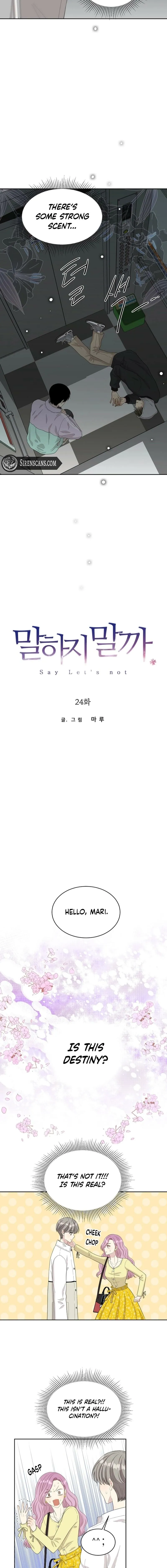 Say Let’s Not Chapter 24 page 5 - 