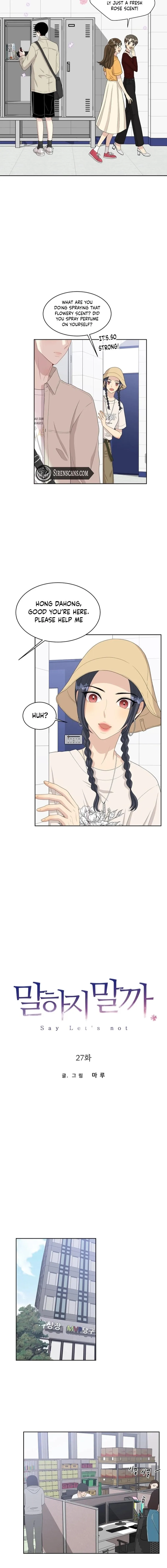 Say Let’s Not Chapter 27 page 4 - 