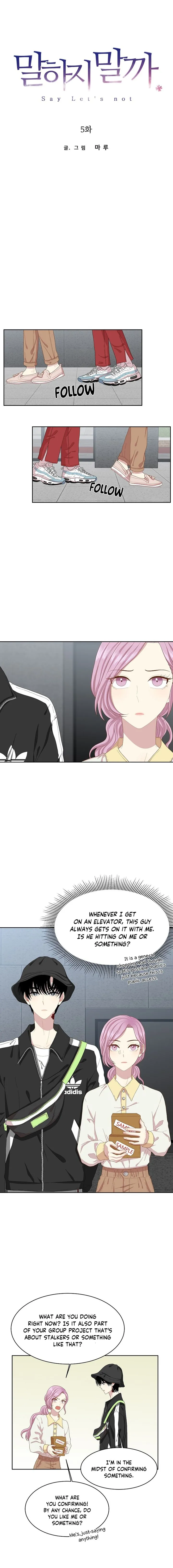 Say Let’s Not Chapter 5 page 5 - 