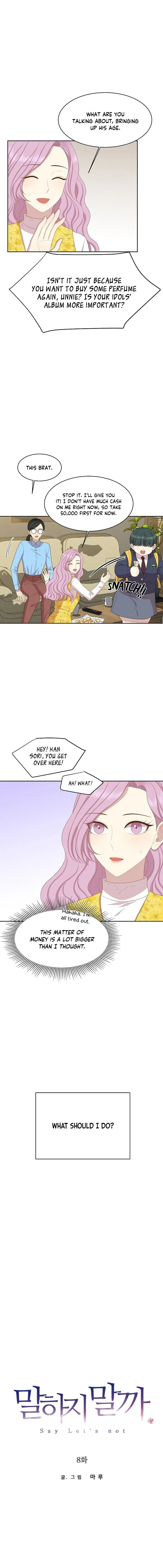 Say Let’s Not Chapter 8 page 4 - 