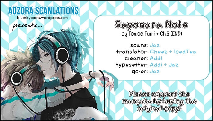 Read Sayonara Note chapter 5 image 35 on Lezhin
