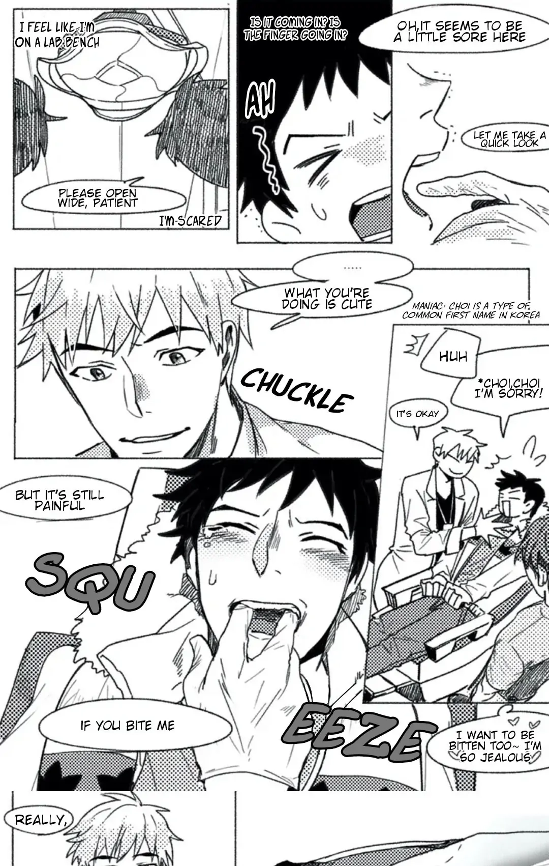 Read Scared Dentist chapter 1 image 10 on Lezhin