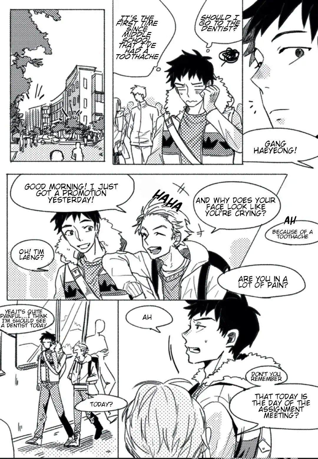 Read Scared Dentist chapter 1 image 4 on Lezhin
