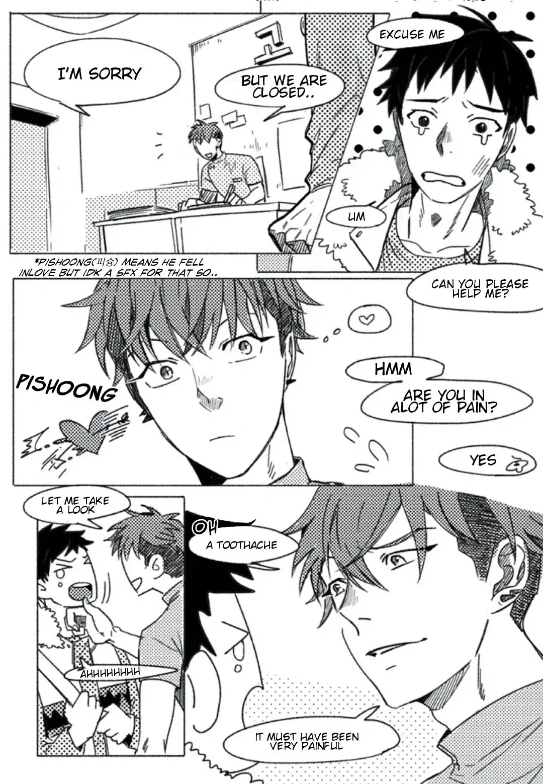 Read Scared Dentist chapter 1 image 6 on Lezhin