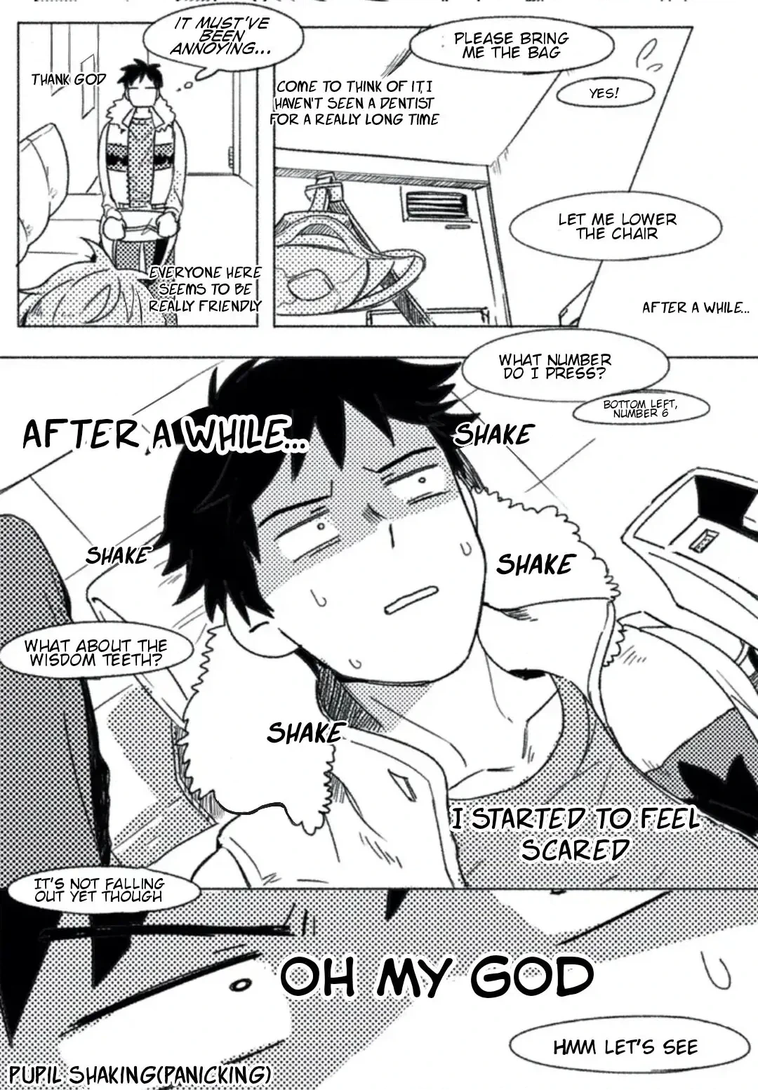 Read Scared Dentist chapter 1 image 9 on Lezhin