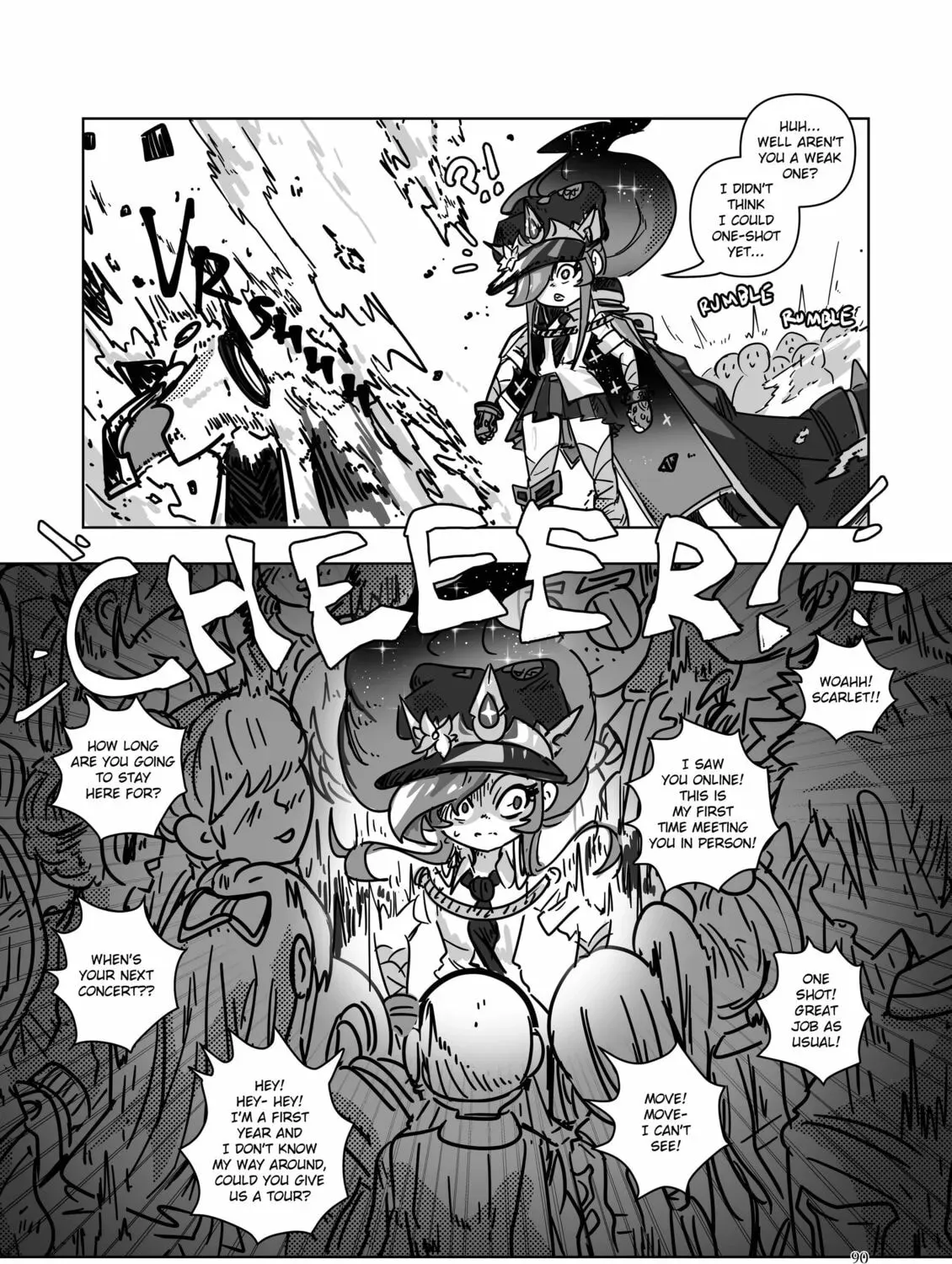 Read Scarlet Star chapter 1.4 image 24 on Lezhin