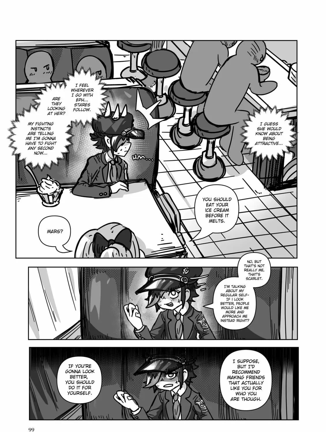 Read Scarlet Star chapter 1.4 image 42 on Lezhin