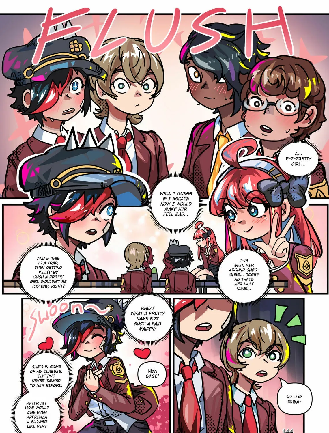 Read Scarlet Star chapter 1.5 image 12 on Lezhin