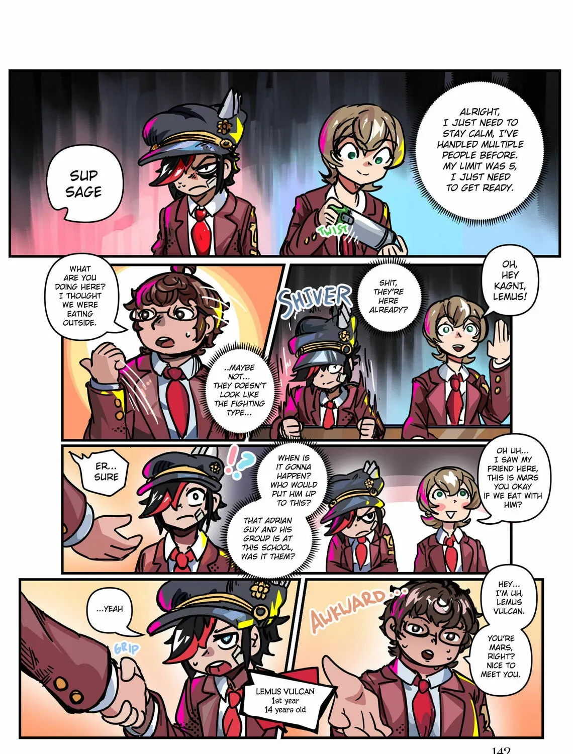 Read Scarlet Star chapter 1.5 image 8 on Lezhin