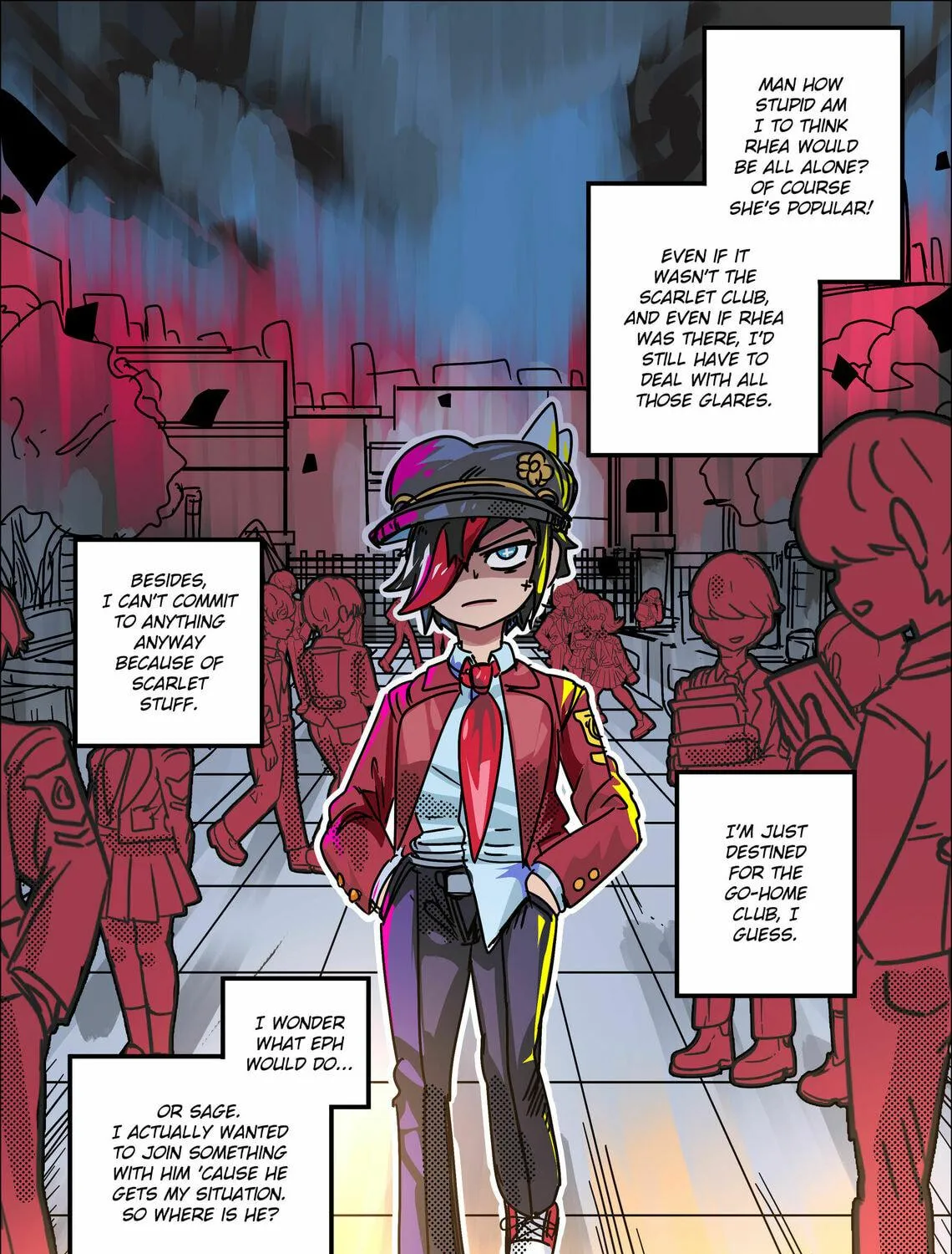 Read Scarlet Star chapter 15 image 22 on Lezhin