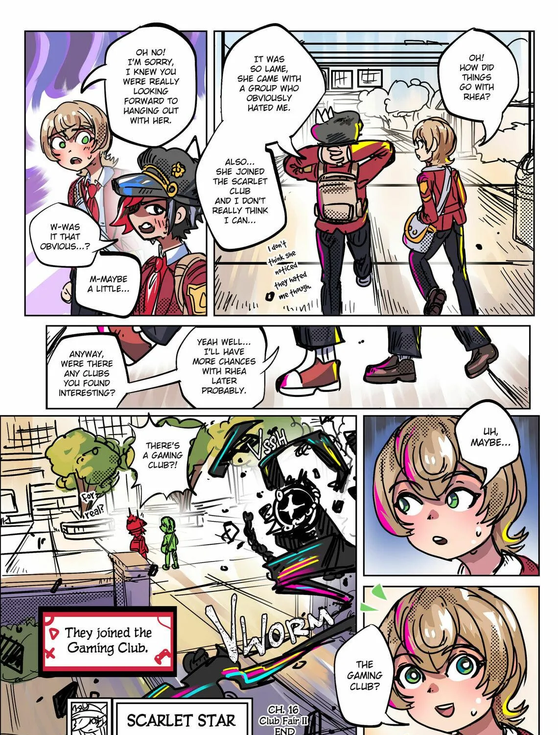 Read Scarlet Star chapter 16 image 76 on Lezhin