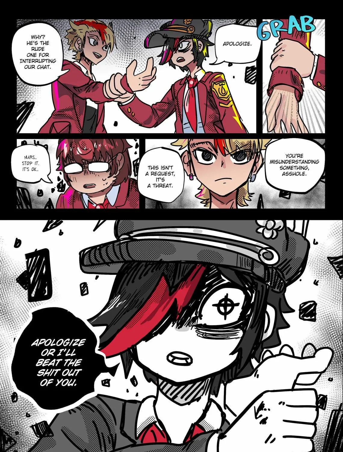 Read Scarlet Star chapter 16 image 8 on Lezhin