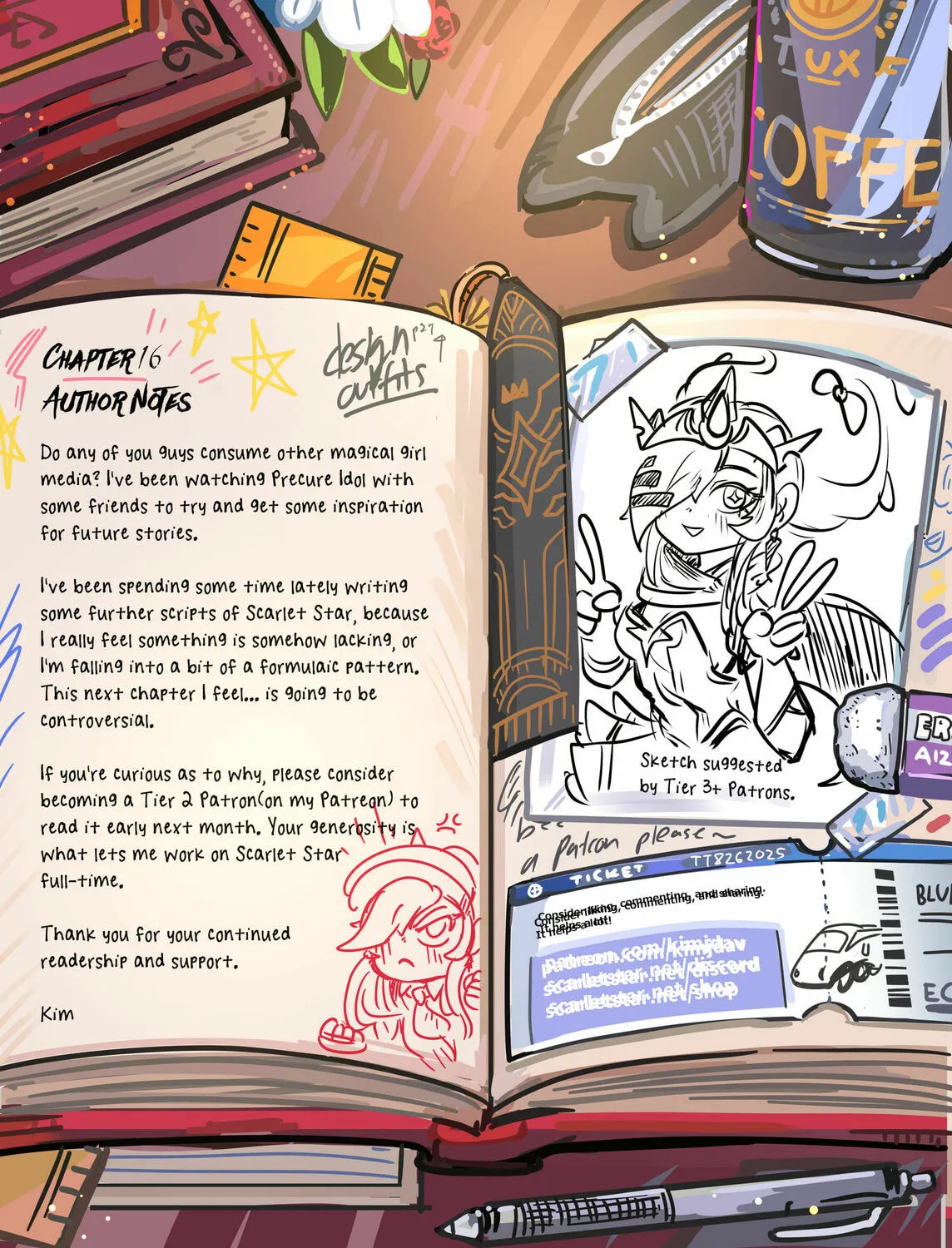 Read Scarlet Star chapter 16 image 80 on Lezhin