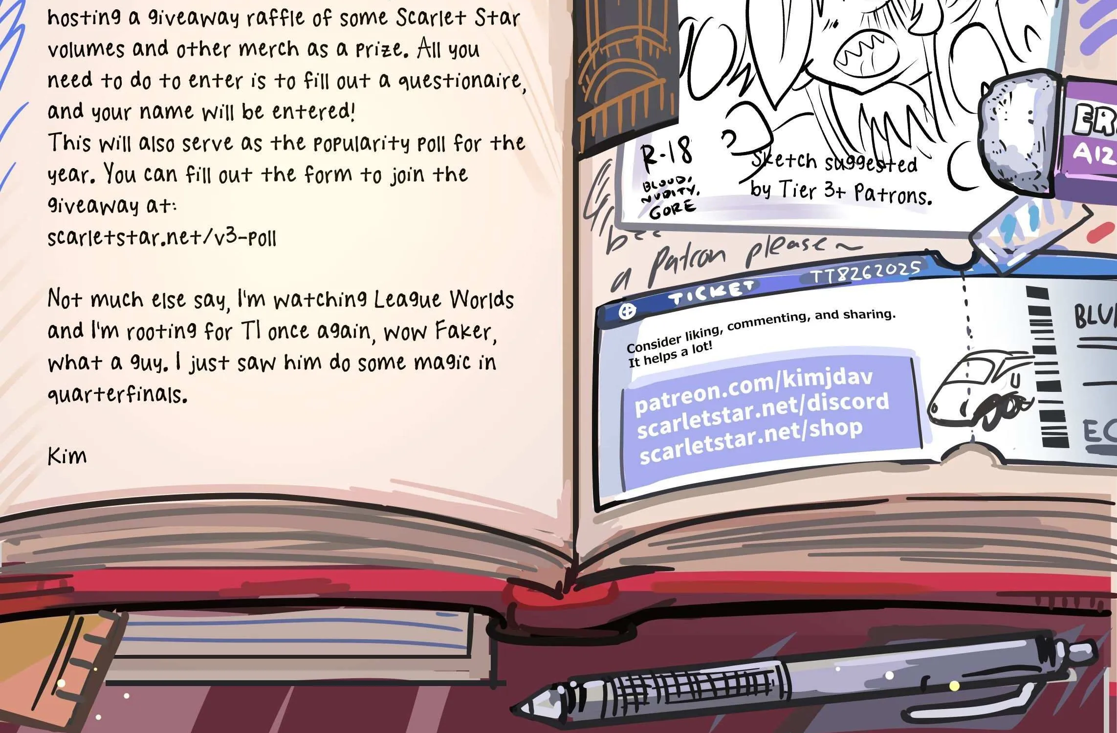 Read Scarlet Star chapter 18 image 82 on Lezhin