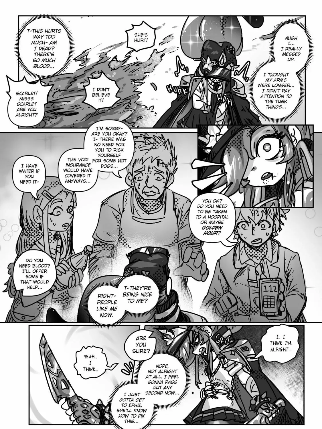 Read Scarlet Star chapter 2.2 image 14 on Lezhin