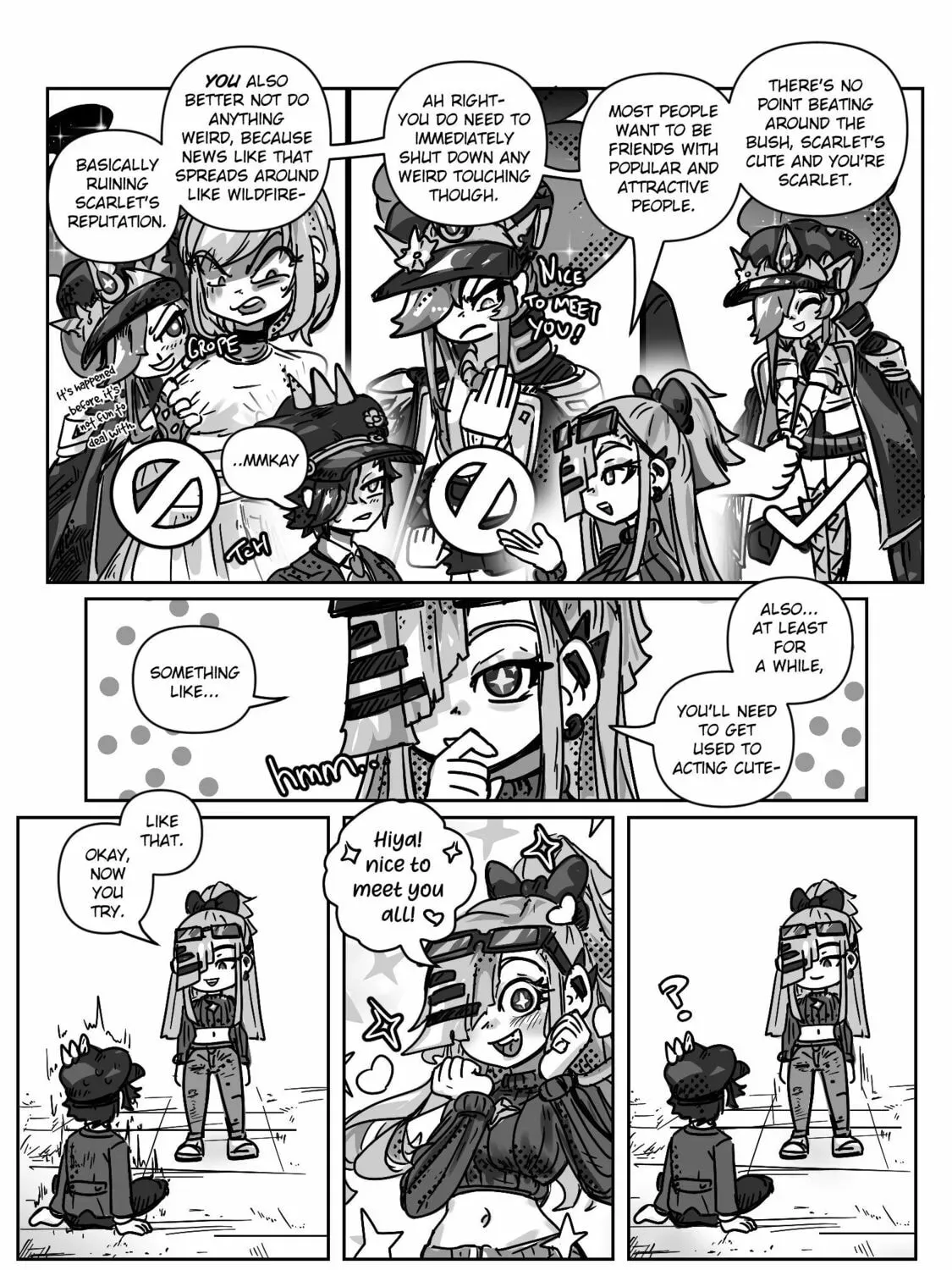 Read Scarlet Star chapter 2.2 image 22 on Lezhin