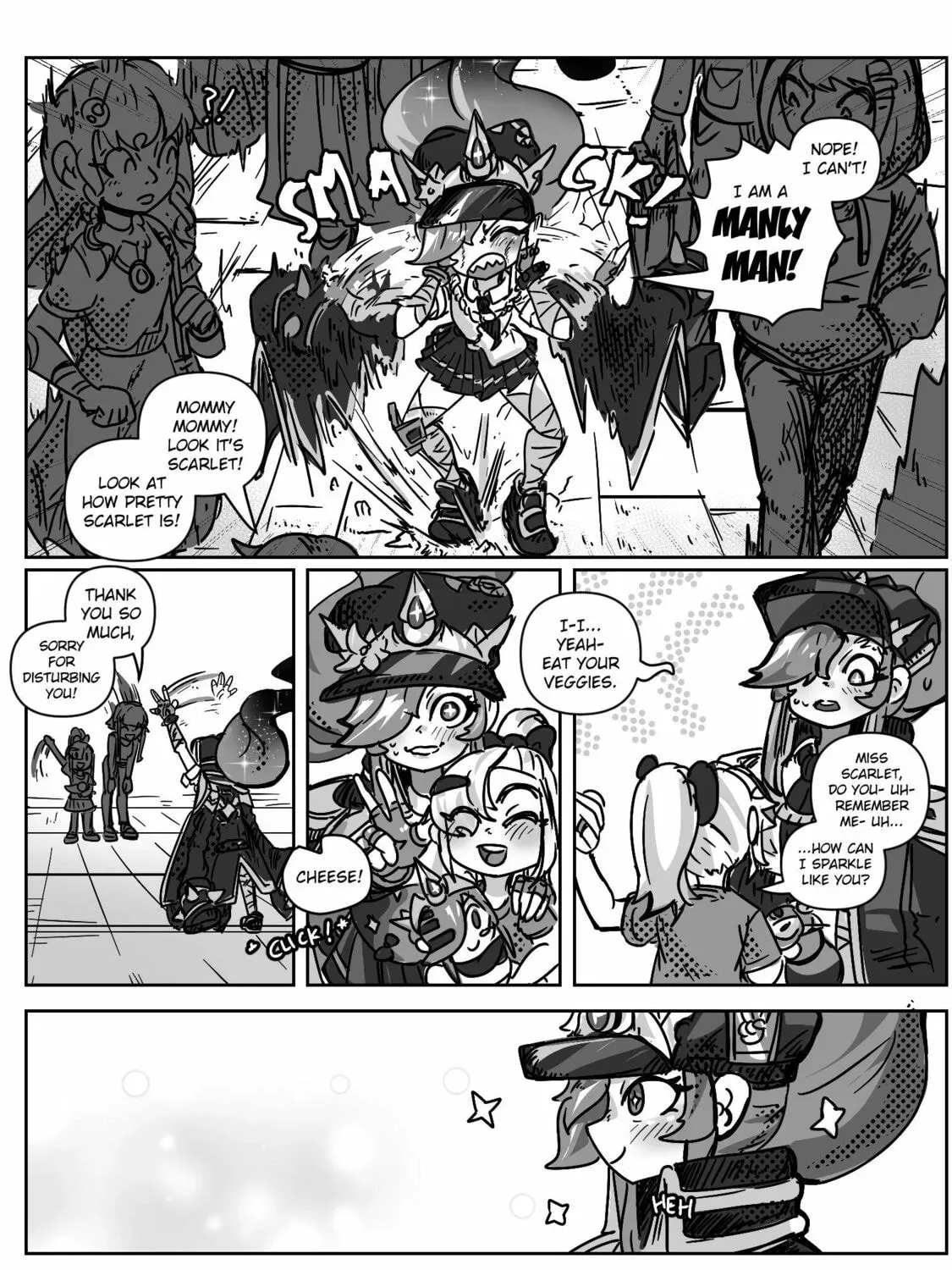 Read Scarlet Star chapter 2.2 image 32 on Lezhin