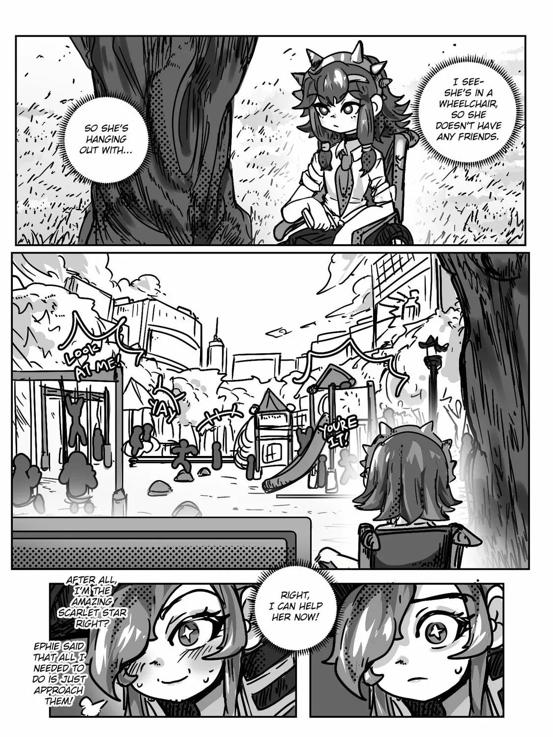 Read Scarlet Star chapter 2.2 image 38 on Lezhin