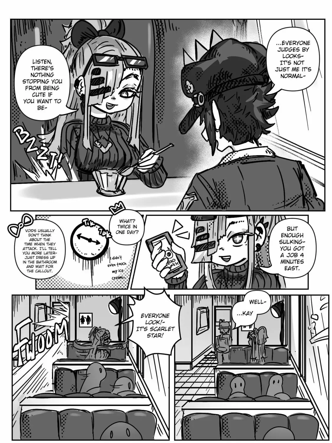 Read Scarlet Star chapter 2.2 image 4 on Lezhin