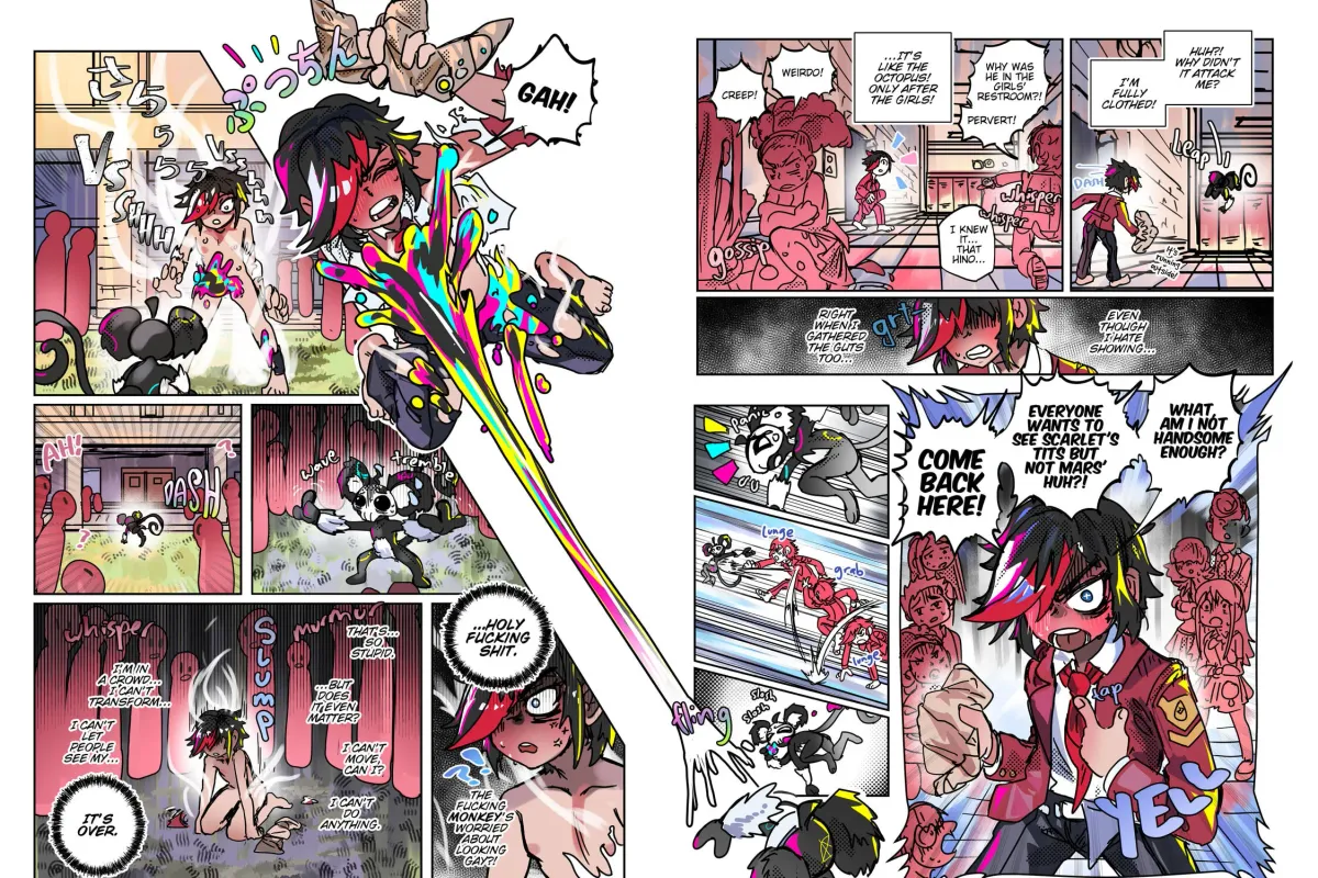 Read Scarlet Star chapter 2.7 image 22 on Lezhin