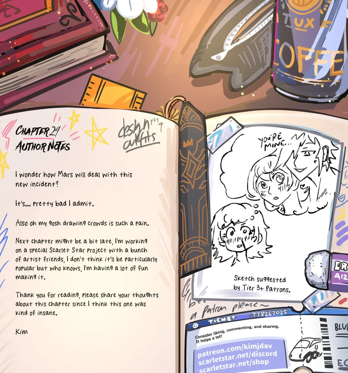 Read Scarlet Star chapter 2.7 image 42 on Lezhin