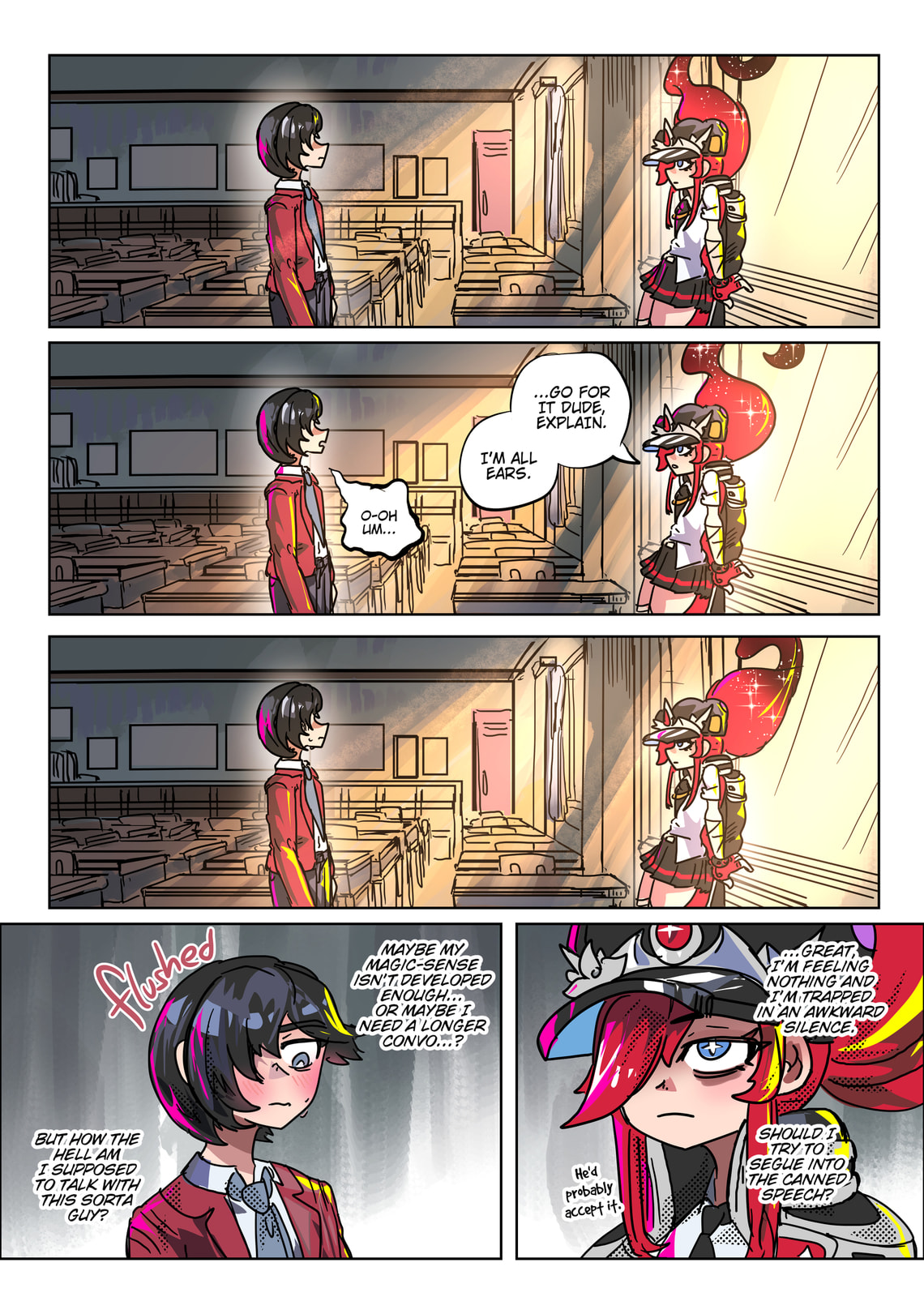 Read Scarlet Star chapter 21 image 21 on Lezhin