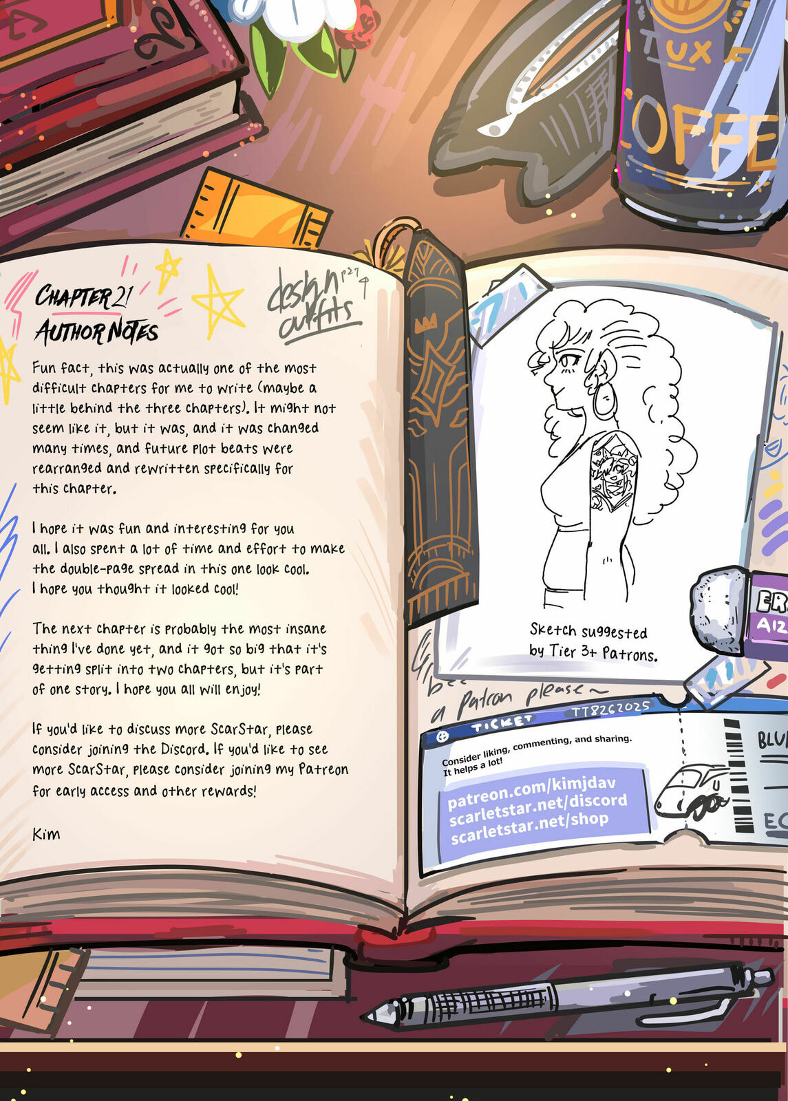 Read Scarlet Star chapter 21 image 32 on Lezhin