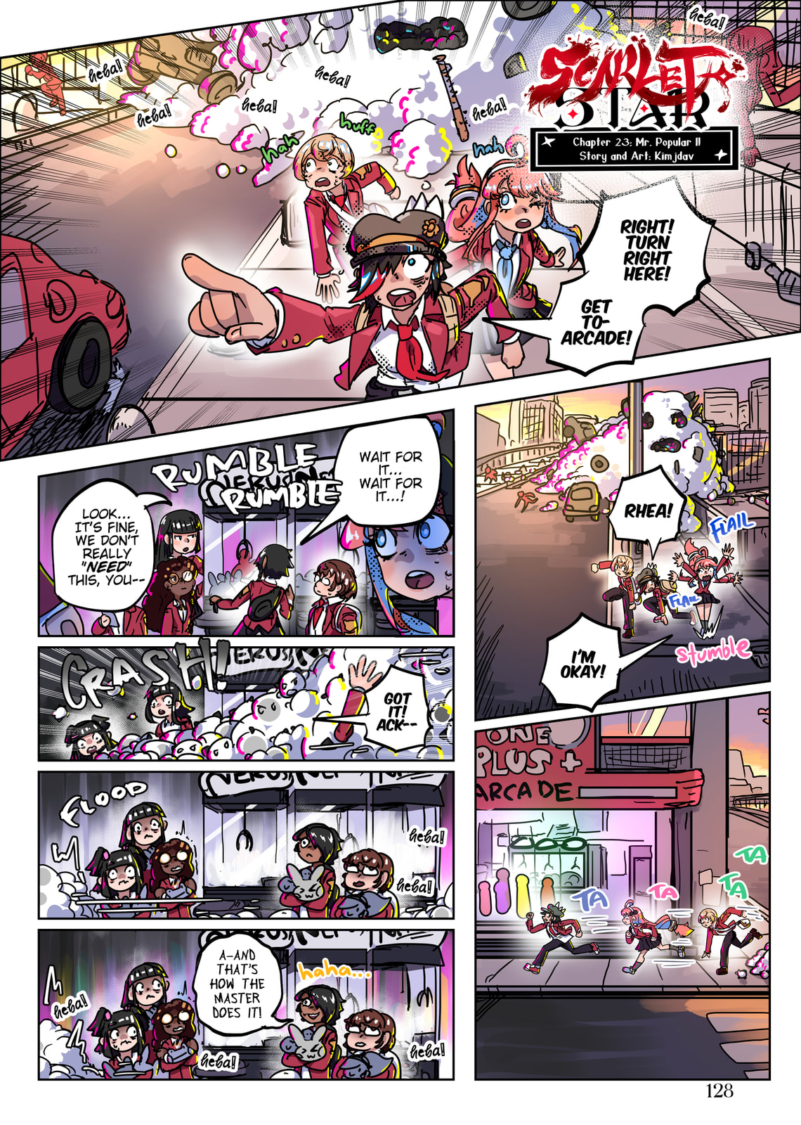 Read Scarlet Star chapter 23 image 1 on Lezhin
