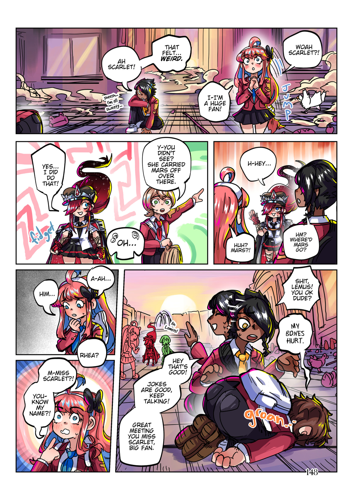 Read Scarlet Star chapter 23 image 20 on Lezhin