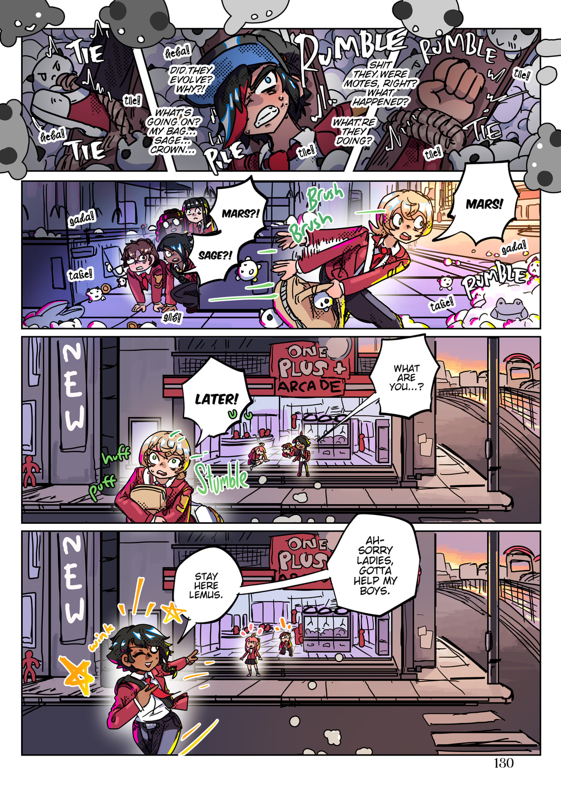 Read Scarlet Star chapter 23 image 3 on Lezhin