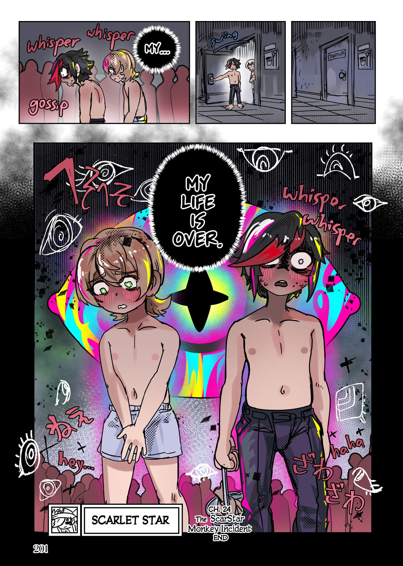 Read Scarlet Star chapter 24.1 image 19 on Lezhin