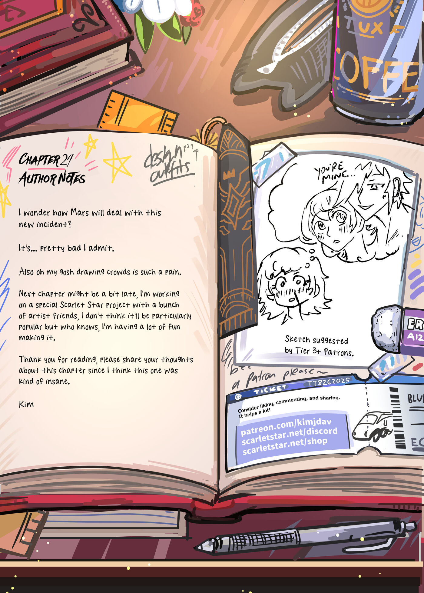 Read Scarlet Star chapter 24.1 image 21 on Lezhin