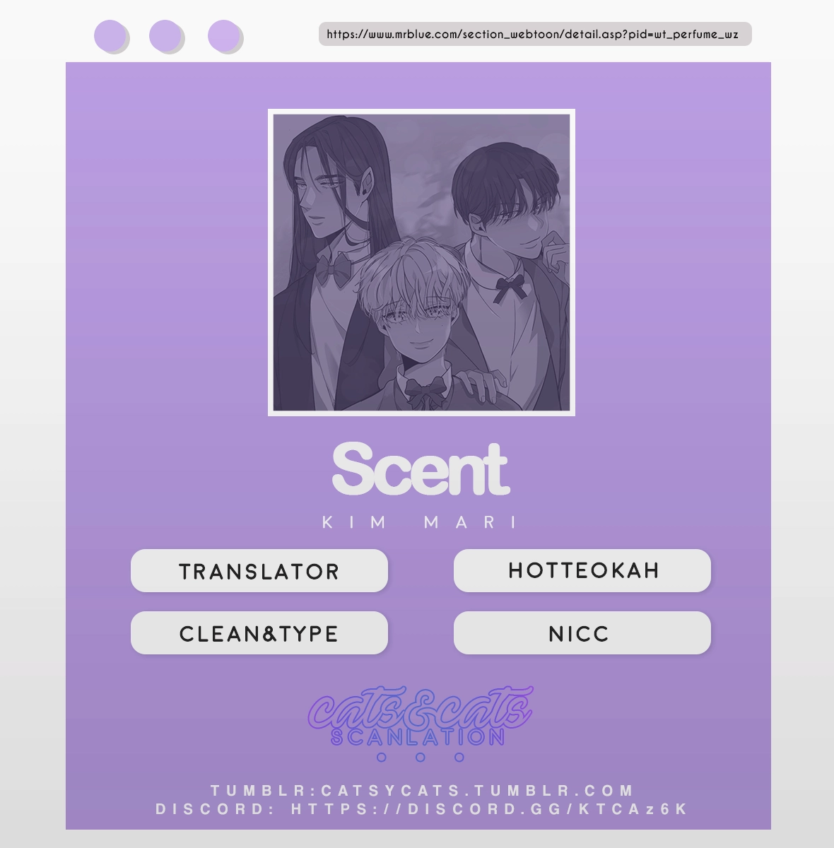 Read Scent chapter 1 image 1 on Lezhin