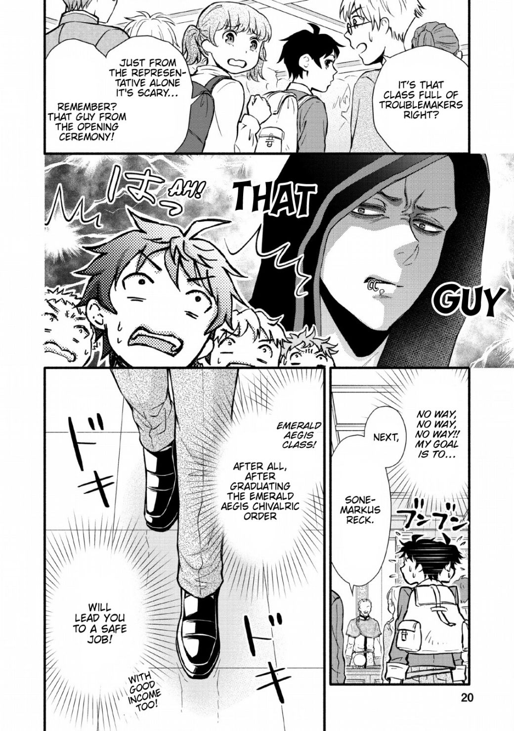 Read School Knight Level Up! chapter 1 image 16 on Lezhin