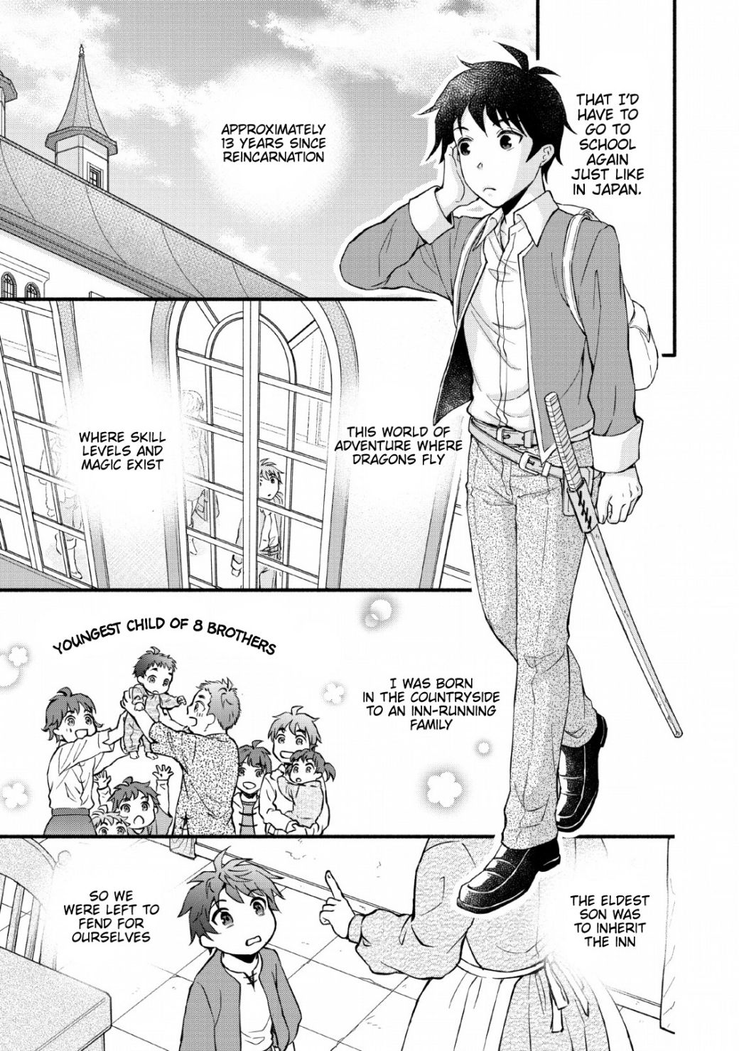 Read School Knight Level Up! chapter 1 image 7 on Lezhin