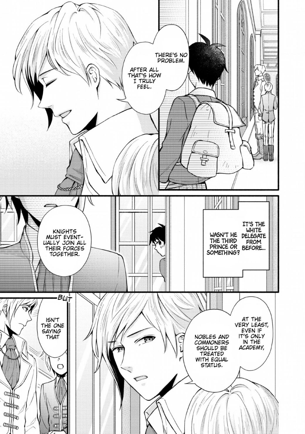 Read School Knight Level Up! chapter 1 image 9 on Lezhin