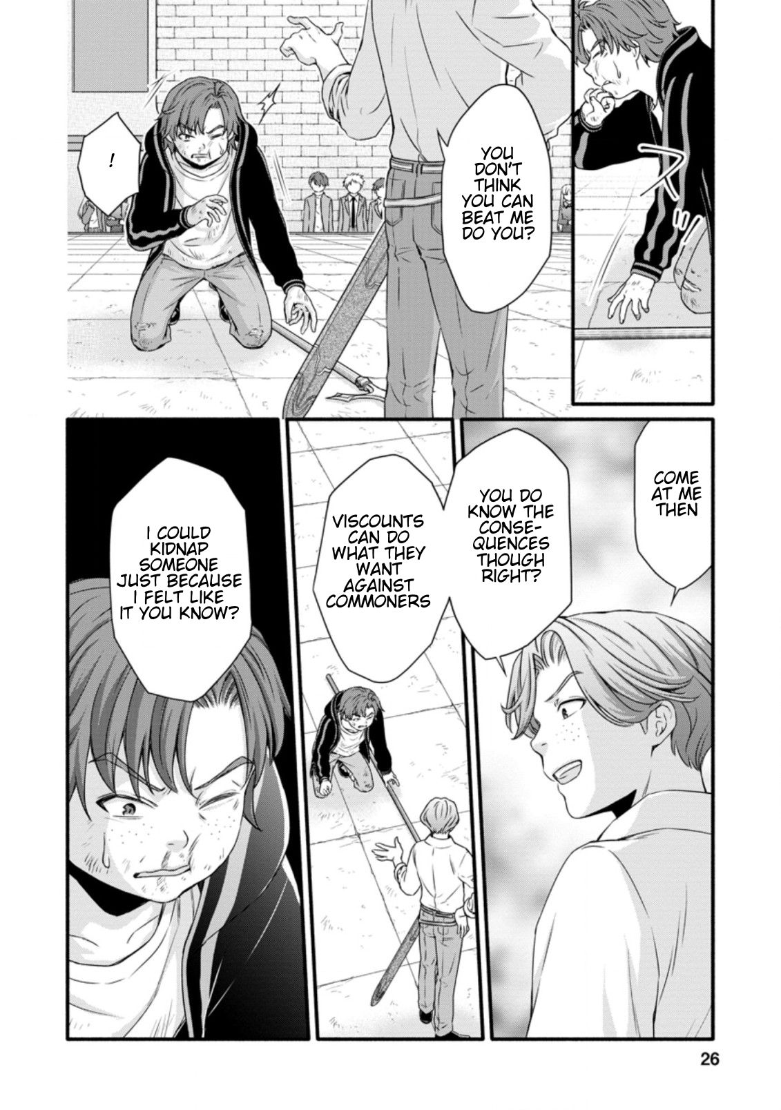 Read School Knight Level Up! chapter 11.3 image 4 on Lezhin