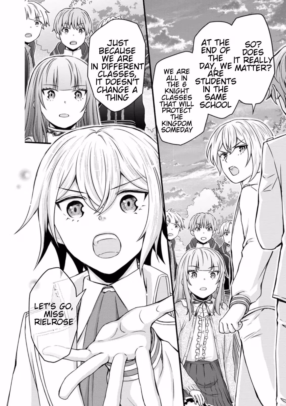 Read School Knight Level Up! chapter 12.3 image 4 on Lezhin