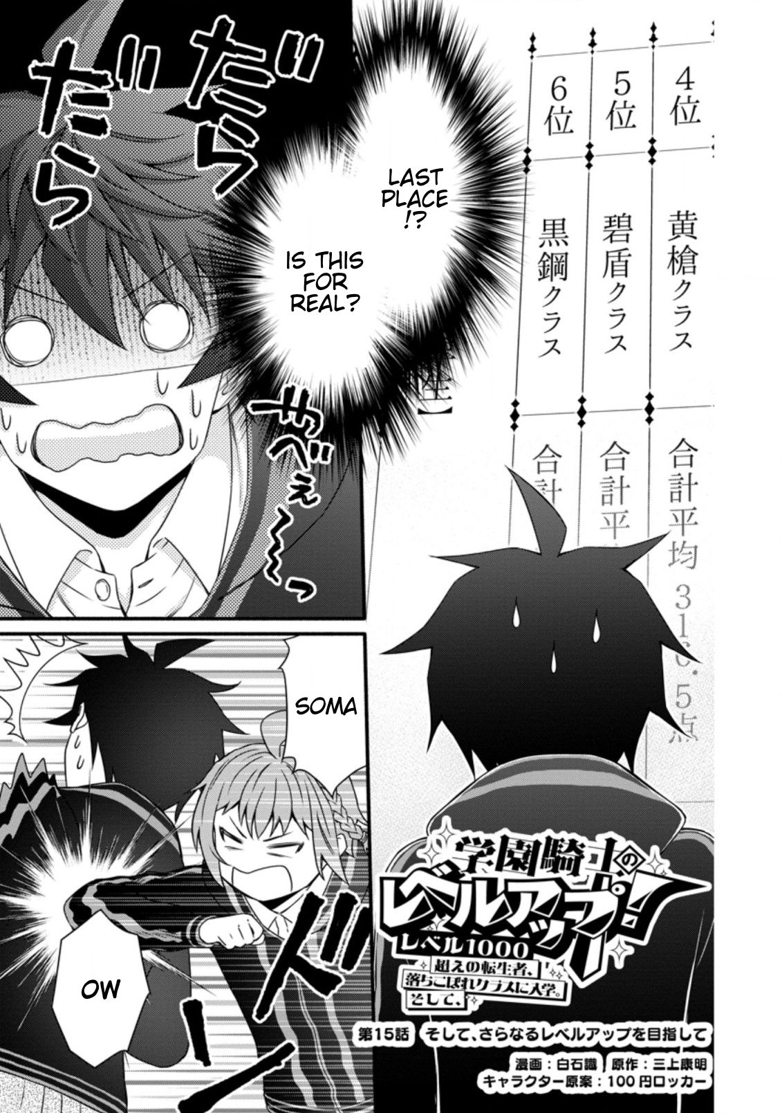 Read School Knight Level Up! chapter 15.1 image 1 on Lezhin