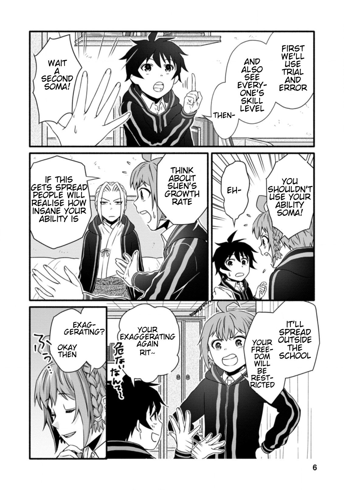 Read School Knight Level Up! chapter 16.1 image 4 on Lezhin