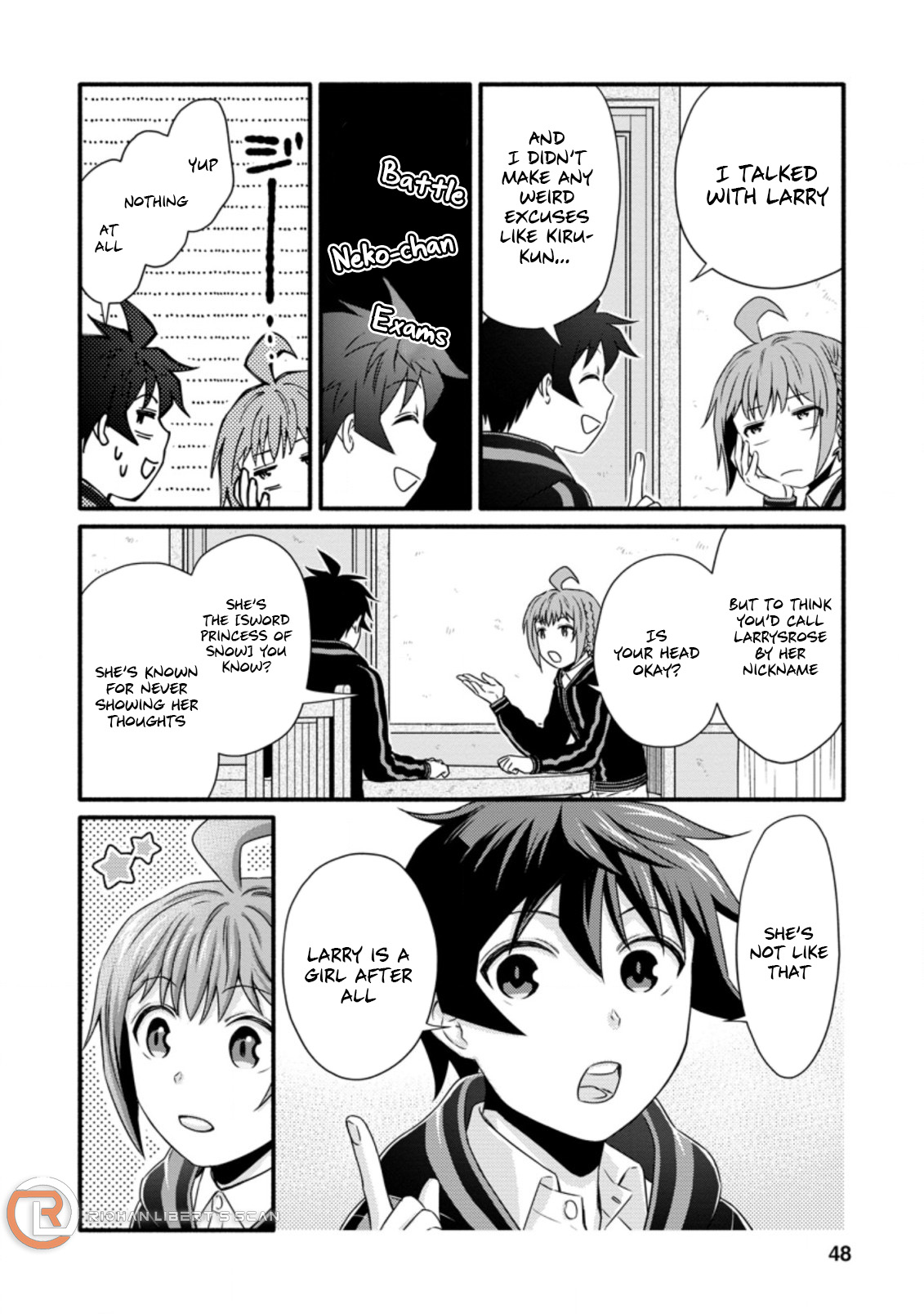 Read School Knight Level Up! chapter 22.2 image 4 on Lezhin