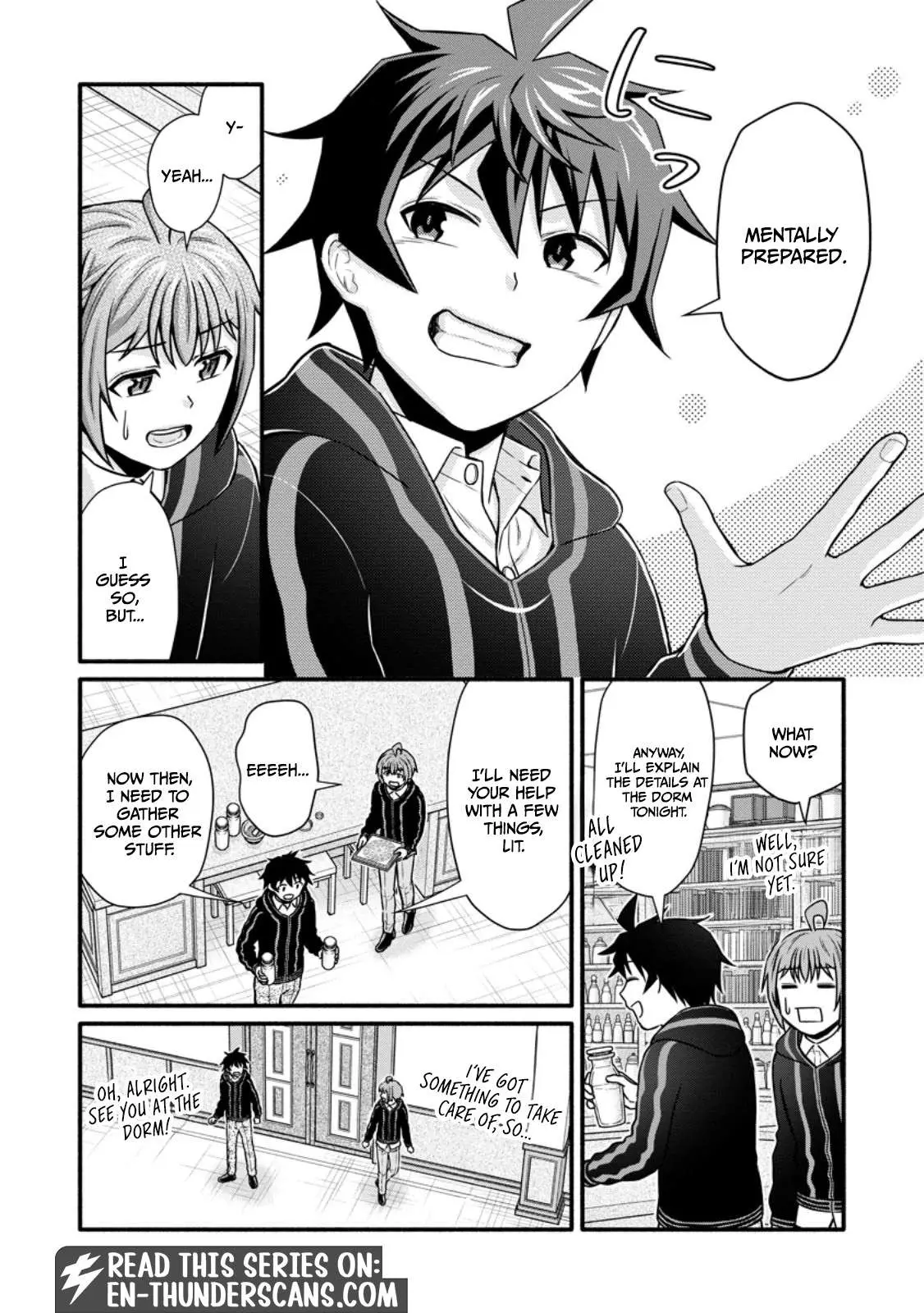 Read School Knight Level Up! chapter 40.2 image 6 on Lezhin