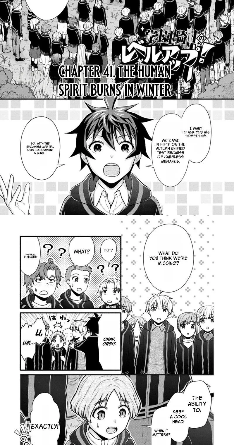 Read School Knight Level Up! chapter 41 image 1 on Lezhin