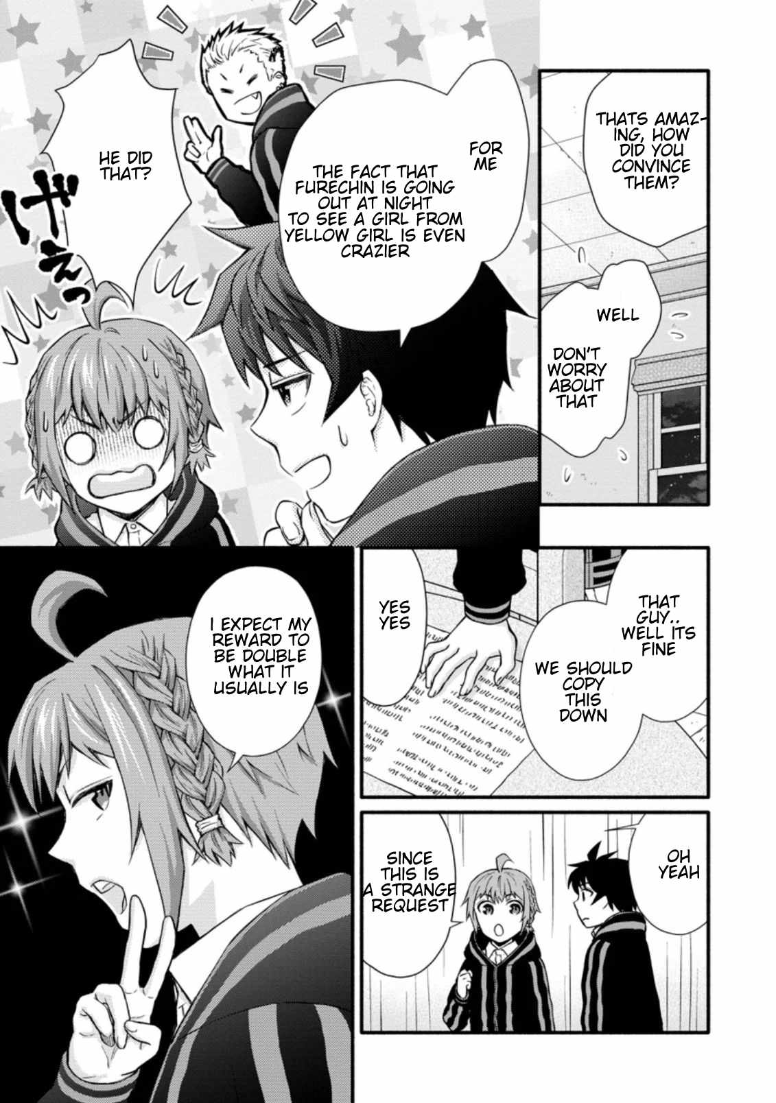 Read School Knight Level Up! chapter 7.2 image 10 on Lezhin