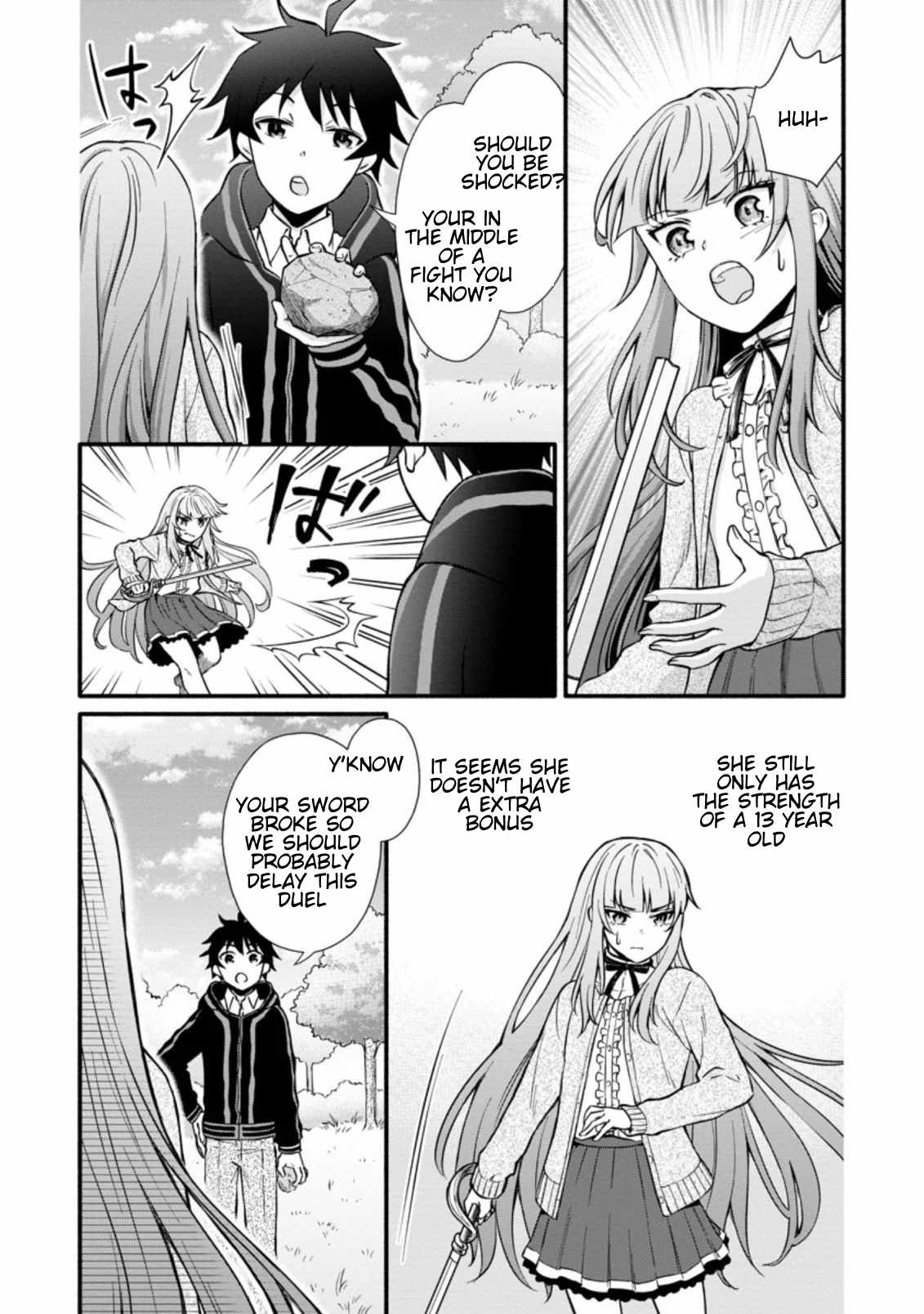 Read School Knight Level Up! chapter 7 image 9 on Lezhin