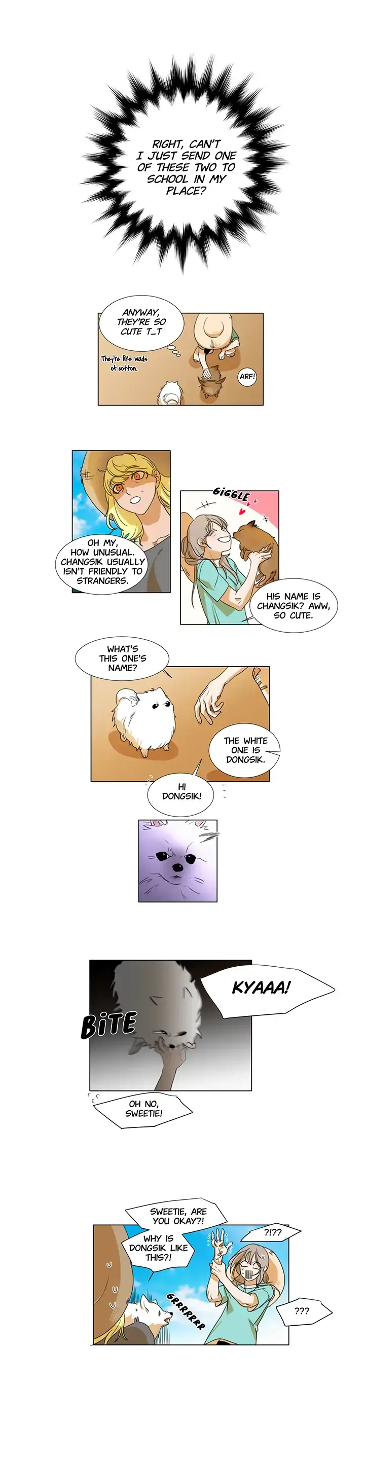School of Dogs Chapter 14 page 1 - 