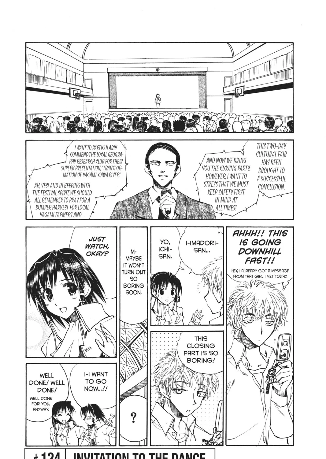 Read School Rumble chapter 124 image 0 on Lezhin