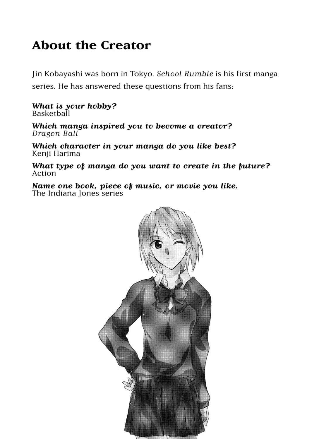 Read School Rumble chapter 152.5 image 26 on Lezhin