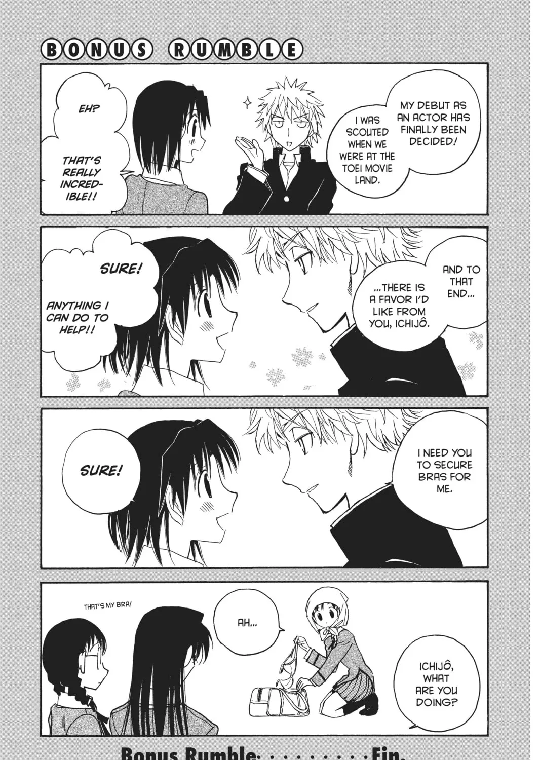 Read School Rumble chapter 203.4 image 20 on Lezhin