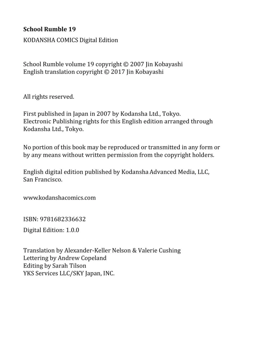 Read School Rumble chapter 241.3 image 18 on Lezhin